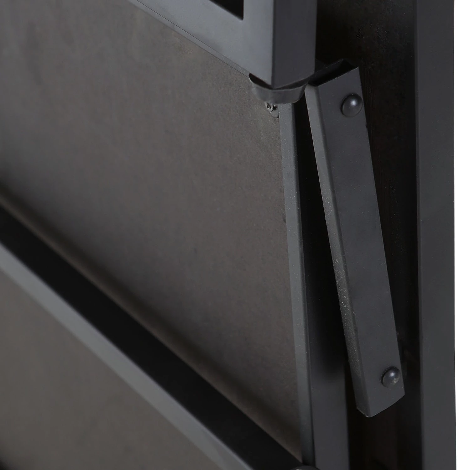 Red Living Table basse Cap Cana - Placage en bois véritable / Métal - Araucaria de Chine / Noir 11 Red Living Table basse Cap Cana - Placage en bois véritable / Métal - Araucaria de Chine / Noir – Image 9