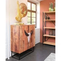 Naturoo Commode Muhu - Manguier massif / Métal - Manguier / Noir 10 Naturoo Commode Muhu - Manguier massif / Métal - Manguier / Noir -Meubles de salon Soldes 1000259765 210421 08210100029 MOOD DETAILS P000000001000259765 mood