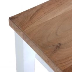 Red Living Desserte Pidula II - Acacia massif / Métal - Acacia blanc / Acacia -Meubles de salon Soldes 1000259775 210421 08213200061 DETAILS P000000001000259775