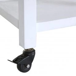 Red Living Desserte Pidula II - Acacia massif / Métal - Acacia blanc / Acacia -Meubles de salon Soldes 1000259775 210421 08213200062 DETAILS P000000001000259775