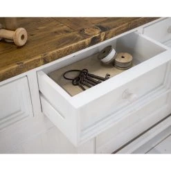 Maison Belfort Buffet Balignton - Pin massif - Pin / Blanc -Meubles de salon Soldes 1000260756 211116 13020000349 DETAILS P000000001000260756