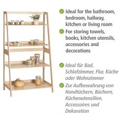 WENKO Étagère Edda - Chêne massif 11 WENKO Étagère Edda - Chêne massif -Meubles de salon Soldes 1000260942 210423 13340700128 DETAILS P000000001000260942