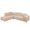 Loftscape Canapé d’angle Miches - Tissu - Sable - Méridienne longue à gauche (vue de face) -Meubles de salon Soldes 1000261776 210608 13491500022 IMAGE P000000001000261776