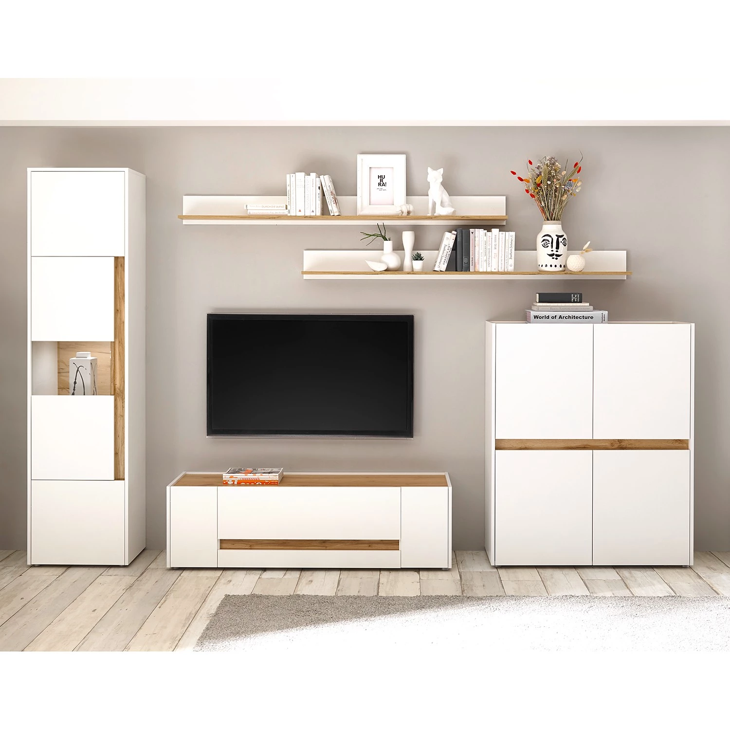 Norrwood Vitrine Olon - Blanc 7 Norrwood Vitrine Olon - Blanc – Image 5