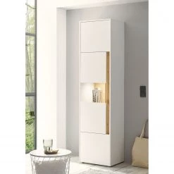 Norrwood Vitrine Olon - Blanc 11 Norrwood Vitrine Olon - Blanc -Meubles de salon Soldes 1000261789 210423 14383200018 MOOD DETAILS P000000001000261789 mood