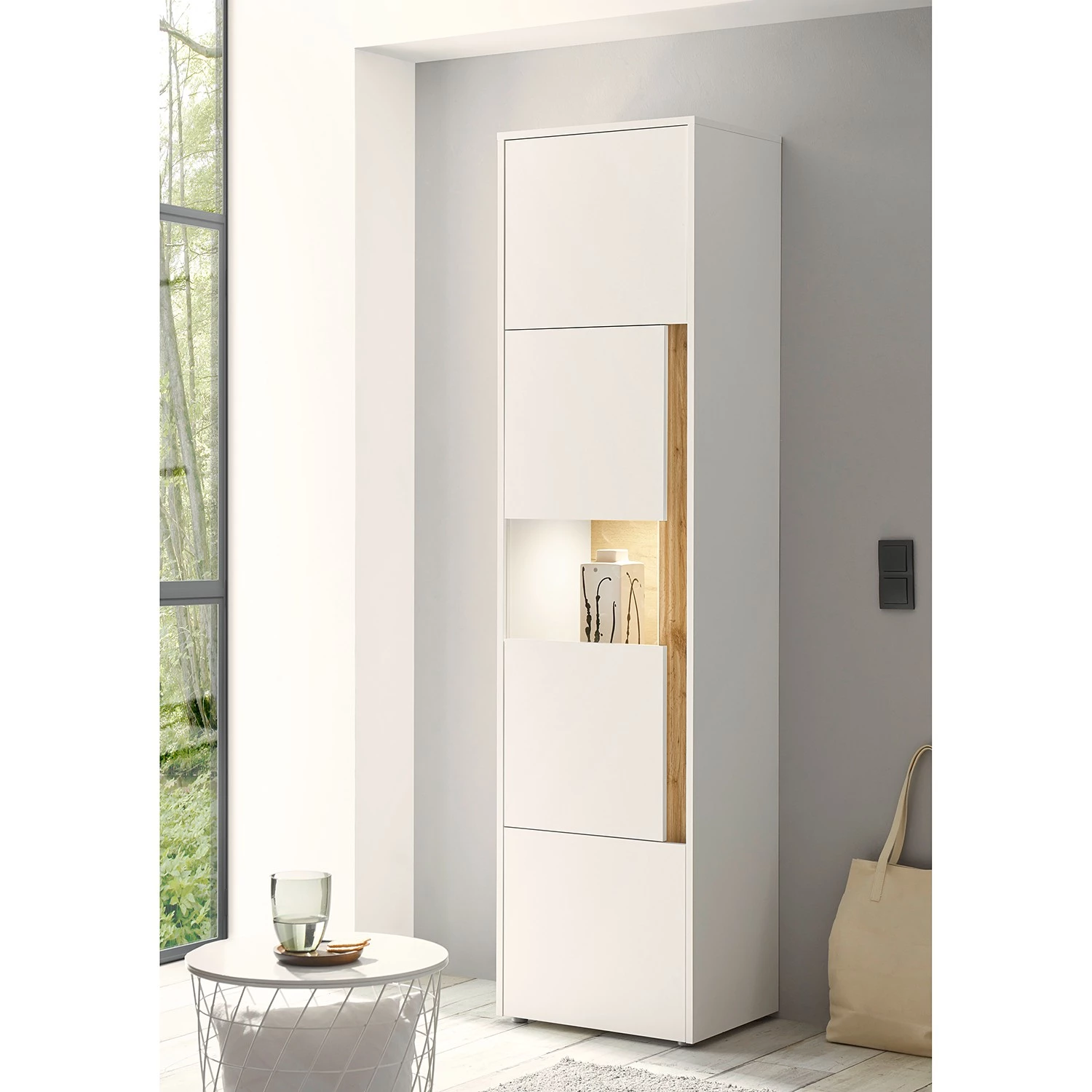 Norrwood Vitrine Olon - Blanc 5 Norrwood Vitrine Olon - Blanc – Image 3