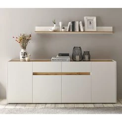 Norrwood Enfilade Olon - Blanc - Largeur : 220 cm 11 Norrwood Enfilade Olon - Blanc - Largeur : 220 cm -Meubles de salon Soldes 1000261791 210423 14385000032 MOOD DETAILS P000000001000261791 mood