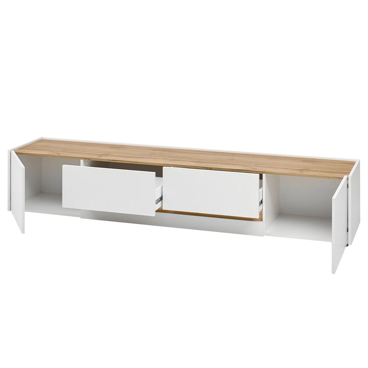 Norrwood Meuble TV Olon II - Blanc 8 Norrwood Meuble TV Olon II - Blanc – Image 6