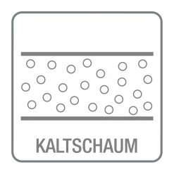 Studio Copenhagen Repose-pieds COSO Classic+ - Tissu Inze: Gris clair - Noir - Profondeur : 64 cm -Meubles de salon Soldes 1000261834 210428 13422600036 ICON DETAILS P000000001000261834 icon seal