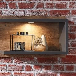 Red Living Ensemble meubles TV Batey (2 éléments) - Imitation chêne de Havel / Graphite 15 Red Living Ensemble meubles TV Batey (2 éléments) - Imitation chêne de Havel / Graphite -Meubles de salon Soldes 1000261854 210430 14481500030 DETAILS P000000001000261854