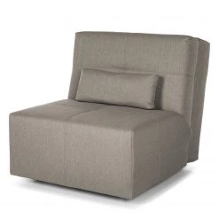 Loftscape Fauteuil convertible Kassari - Tissage à plat - Beige clair