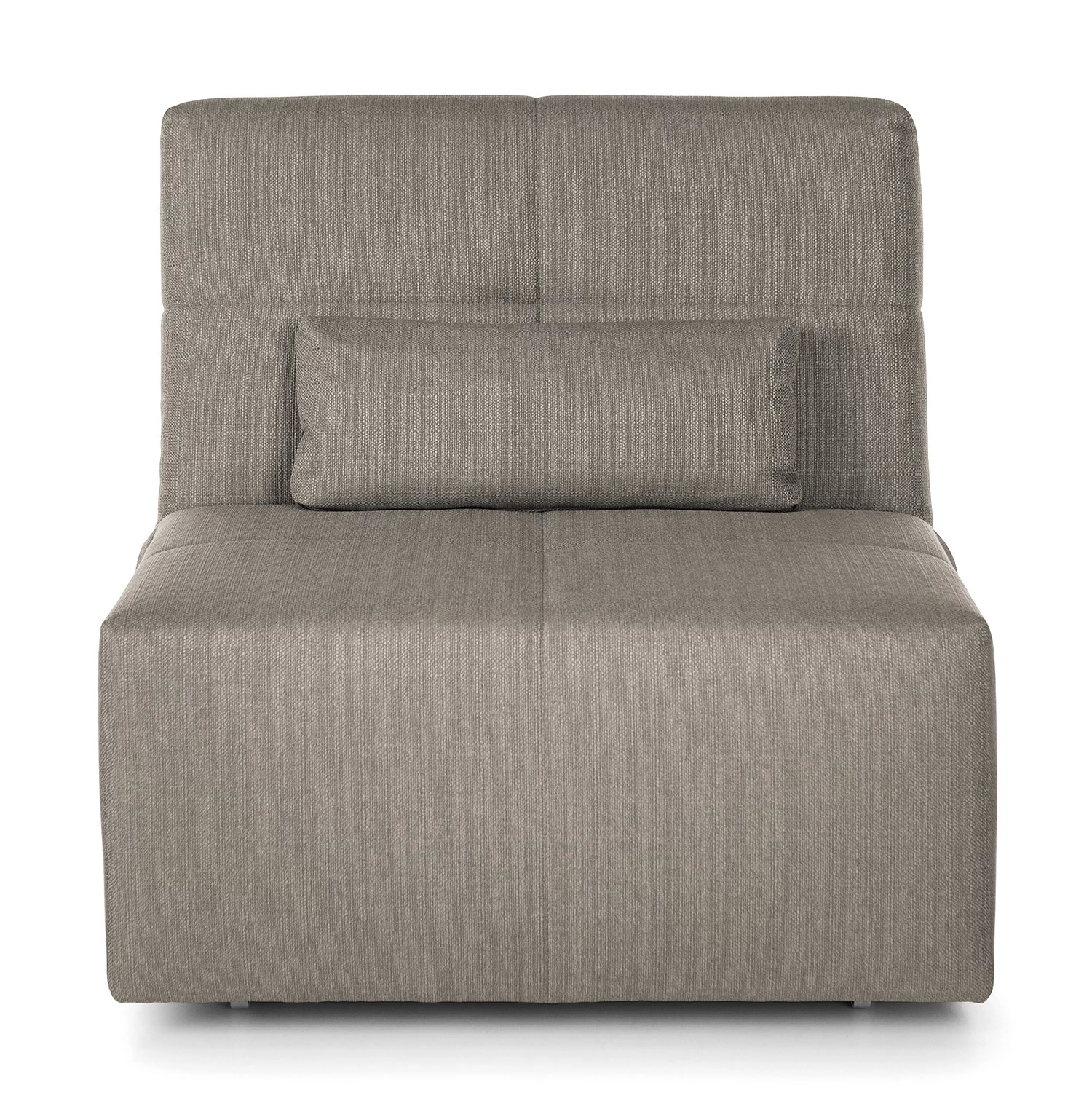 Loftscape Fauteuil convertible Kassari - Tissage à plat - Beige clair 5 Loftscape Fauteuil convertible Kassari - Tissage à plat - Beige clair – Image 3