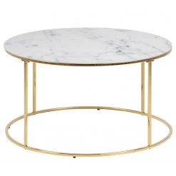 Red Living Table basse Ballenita - Verre / Métal - Doré -Meubles de salon Soldes 1000263266 210430 14472900020 DETAILS P000000001000263266