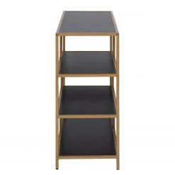 Red Living Étagère Coogee II - Noir / Doré -Meubles de salon Soldes 1000263275 210430 14473000070 DETAILS P000000001000263275