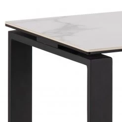 Fredriks Console Unnau II - Céramique / Métal - Blanc / Noir -Meubles de salon Soldes 1000263279 210430 14473000094 DETAILS P000000001000263279