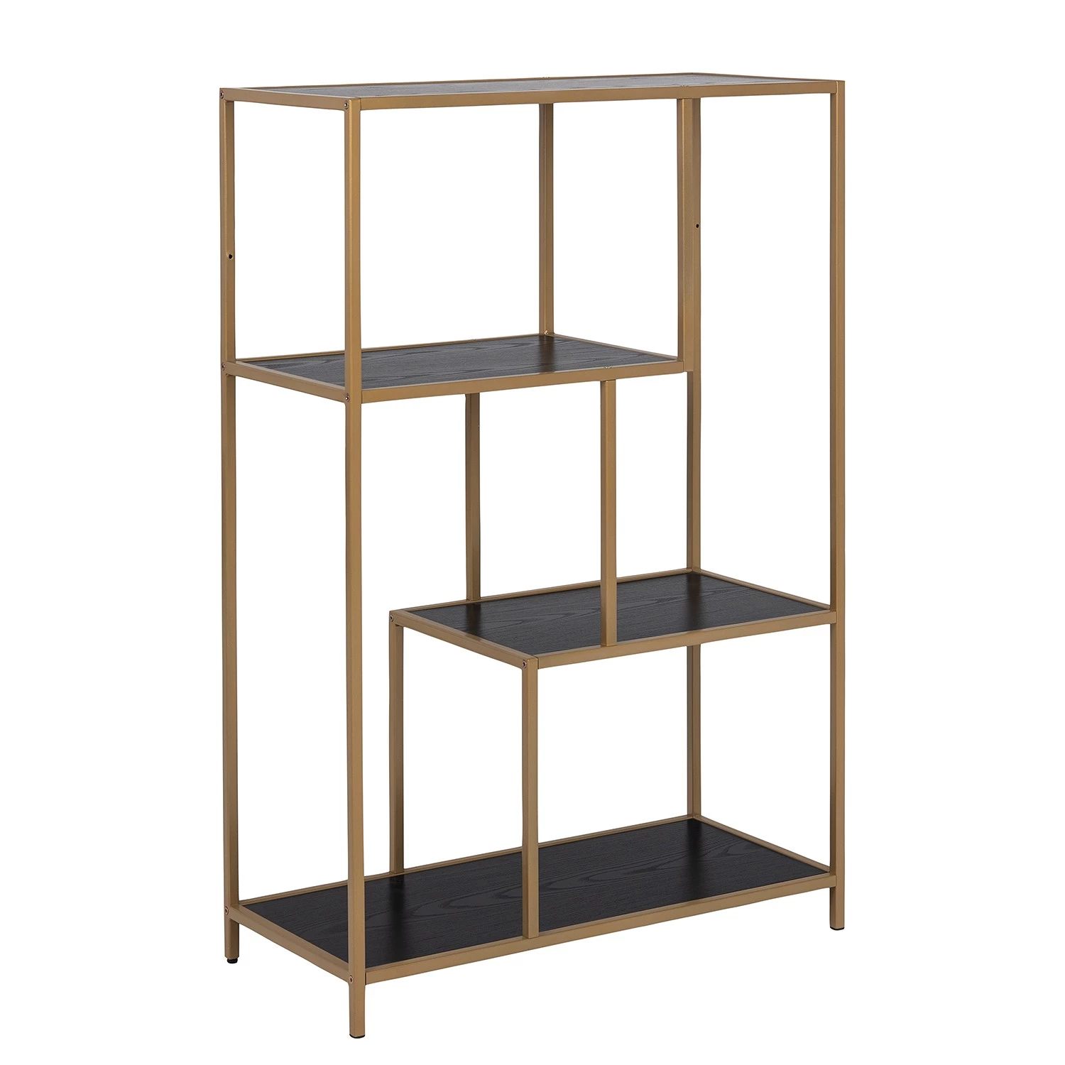 Red Living Étagère Coogee I - Noir / Doré - Hauteur : 114 cm 3 Red Living Étagère Coogee I - Noir / Doré - Hauteur : 114 cm