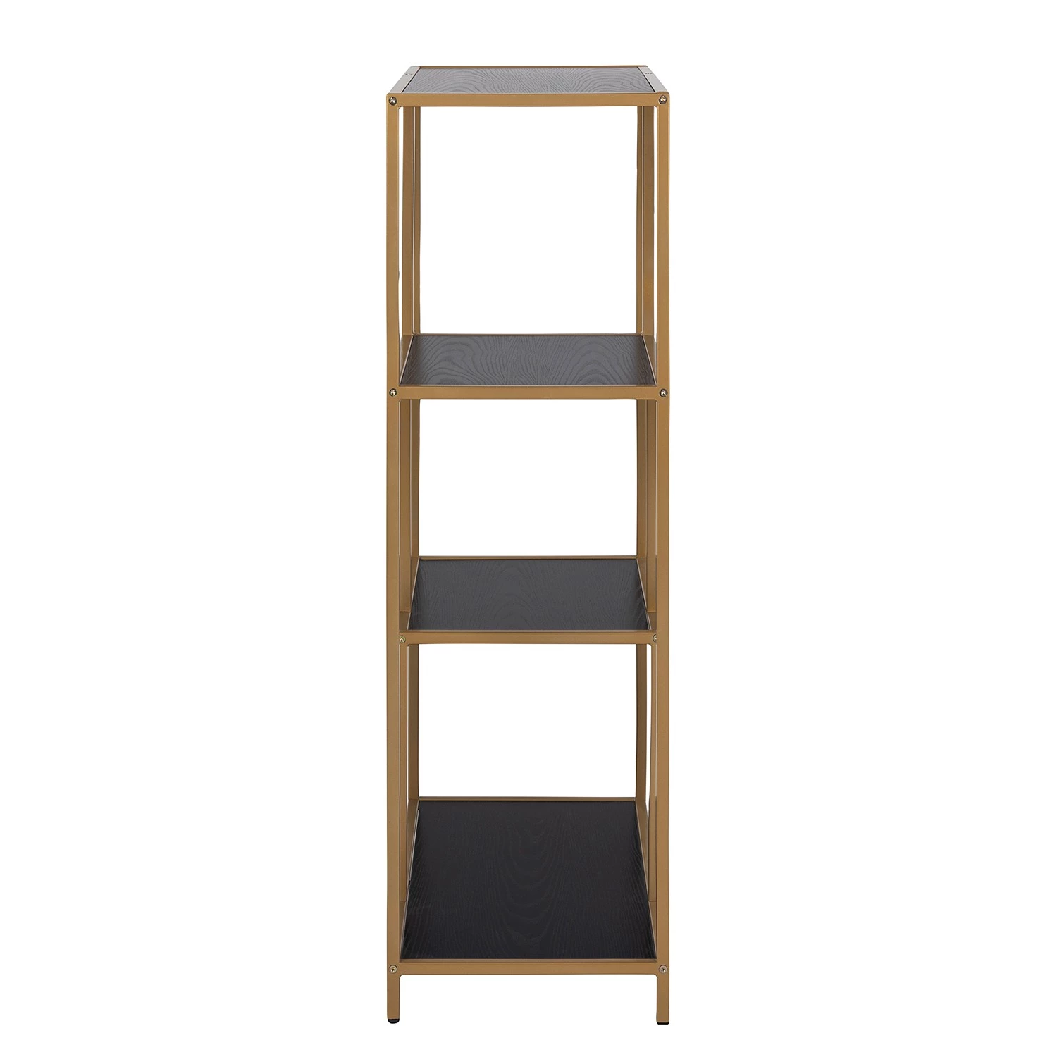 Red Living Étagère Coogee I - Noir / Doré - Hauteur : 114 cm 6 Red Living Étagère Coogee I - Noir / Doré - Hauteur : 114 cm – Image 4