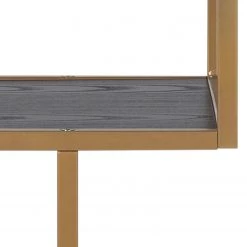 Red Living Étagère Coogee I - Noir / Doré - Hauteur : 114 cm 14 Red Living Étagère Coogee I - Noir / Doré - Hauteur : 114 cm -Meubles de salon Soldes 1000263280 210430 14473000101 DETAILS P000000001000263280