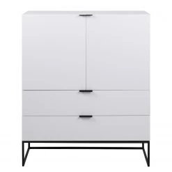 Loftscape Buffet Kaina - Blanc / Noir -Meubles de salon Soldes 1000263292 210430 14473100162 DETAILS P000000001000263292