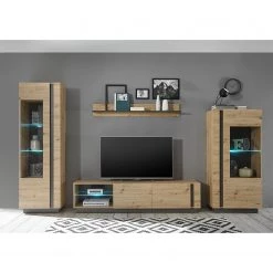 Loftscape Tablette murale Cailla - Imitation chêne Artisan 10 Loftscape Tablette murale Cailla - Imitation chêne Artisan -Meubles de salon Soldes 1000263375 210430 12405600025 MOOD DETAILS P000000001000263375 mood