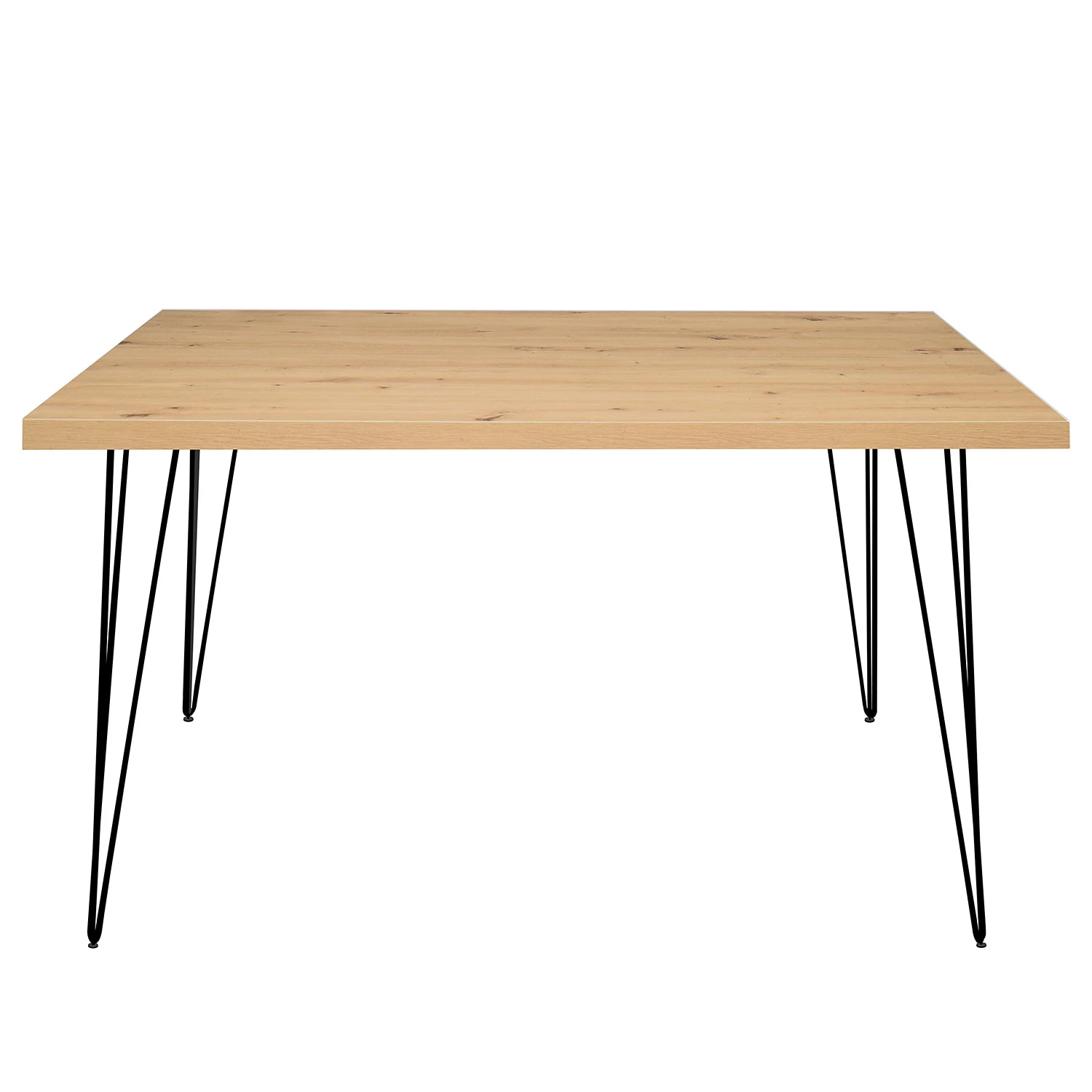 Furnitive Bureau Unieux - Imitation chêne noueux - Largeur : 120 cm - Noir 4 Furnitive Bureau Unieux - Imitation chêne noueux - Largeur : 120 cm - Noir – Image 2