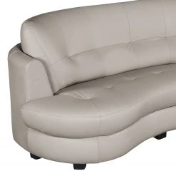 Red Living Canapé d’angle Komula - Cuir Mabel: Gris clair - Méridienne longue à droite (vue de face) 12 Red Living Canapé d’angle Komula - Cuir Mabel: Gris clair - Méridienne longue à droite (vue de face) -Meubles de salon Soldes 1000263548 210601 15002000073 DETAILS P000000001000263548