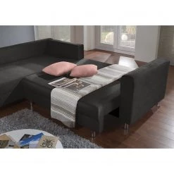 Fredriks Canapé d’angle Sulka - Microfibre - Microfibre Enza: Anthracite / Mauve 14 Fredriks Canapé d’angle Sulka - Microfibre - Microfibre Enza: Anthracite / Mauve -Meubles de salon Soldes 1000263793 210525 14092100641 DETAILS P000000001000263793