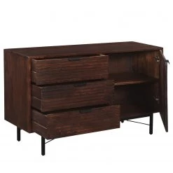 Ars manufacti Buffet Angun - Acacia massif / Métal - Acacia foncé / Noir 10 Ars manufacti Buffet Angun - Acacia massif / Métal - Acacia foncé / Noir -Meubles de salon Soldes 1000264982 220105 15580200044 DETAILS P000000001000264982