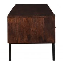 Ars manufacti Meuble TV Angun - Acacia massif / Métal - Acacia foncé / Noir 9 Ars manufacti Meuble TV Angun - Acacia massif / Métal - Acacia foncé / Noir -Meubles de salon Soldes 1000264983 220105 15580200061 DETAILS P000000001000264983
