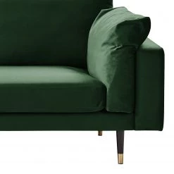 Maison Belfort Canapé Venette (3 places) - Microfibre - Microfibre Bruna: Vert foncé -Meubles de salon Soldes 1000264990 210827 06174700160 DETAILS P000000001000264990
