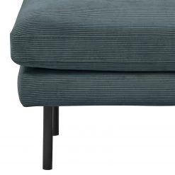 Mørteens Repose-pieds Landos - Velours côtelé Licia: Bleu marine -Meubles de salon Soldes 1000265005 210827 06180000315 DETAILS P000000001000265005