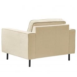 Mørteens Fauteuil Monblanc - Tissu - Tissu Velia: Créme -Meubles de salon Soldes 1000265016 210827 06181400428 DETAILS P000000001000265016