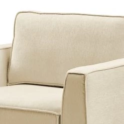 Mørteens Fauteuil Monblanc - Tissu - Tissu Velia: Créme -Meubles de salon Soldes 1000265016 210827 06181400429 DETAILS P000000001000265016