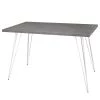 Furnitive Bureau Unieux - Graphite - Largeur : 120 cm - Blanc -Meubles de salon Soldes 1000265485 210520 14002400163 IMAGE P000000001000265485