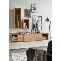 Naturoo Étagère murale Kolanoor I - Chêne sauvage massif -Meubles de salon Soldes 1000265774 210518 09314900011 MOOD DETAILS P000000001000265774 mood