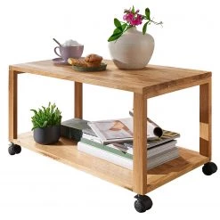 Naturoo Table basse Jowa II - Chêne sauvage massif