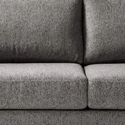 Studio Copenhagen 3 places Canapé COSO Classic+ - Tissu Chenille Rufi: Gris - Chrome brillant -Meubles de salon Soldes 1000266013 211007 14080100486 DETAILS P000000001000266013