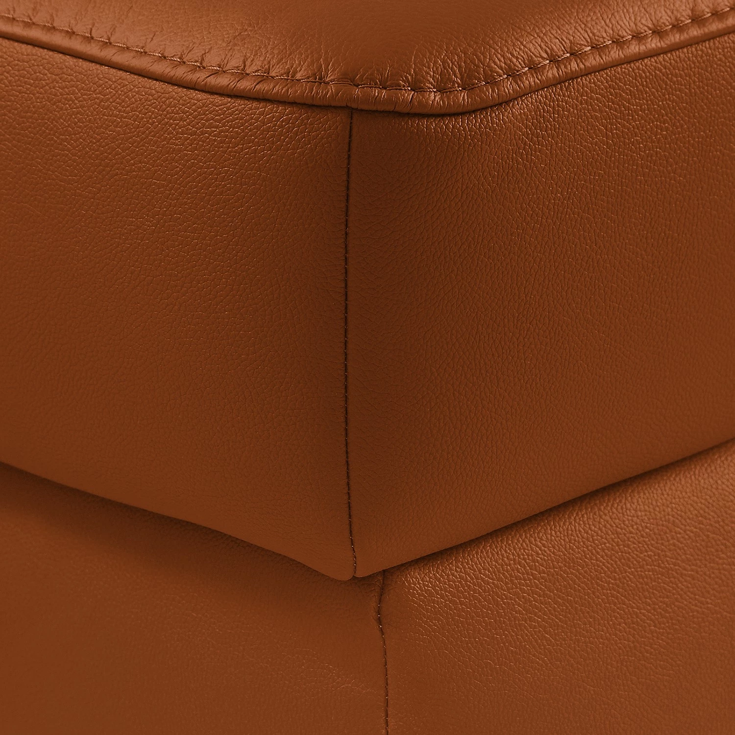 Loftscape Canapé panoramique Bussy - Cuir véritable - Cuir Moja: Marron chevreuil - Méridienne courte à droite / longue à gauche (vue de face) - Sans fonction couchage 11 Loftscape Canapé panoramique Bussy - Cuir véritable - Cuir Moja: Marron chevreuil - Méridienne courte à droite / longue à gauche (vue de face) - Sans fonction couchage – Image 9