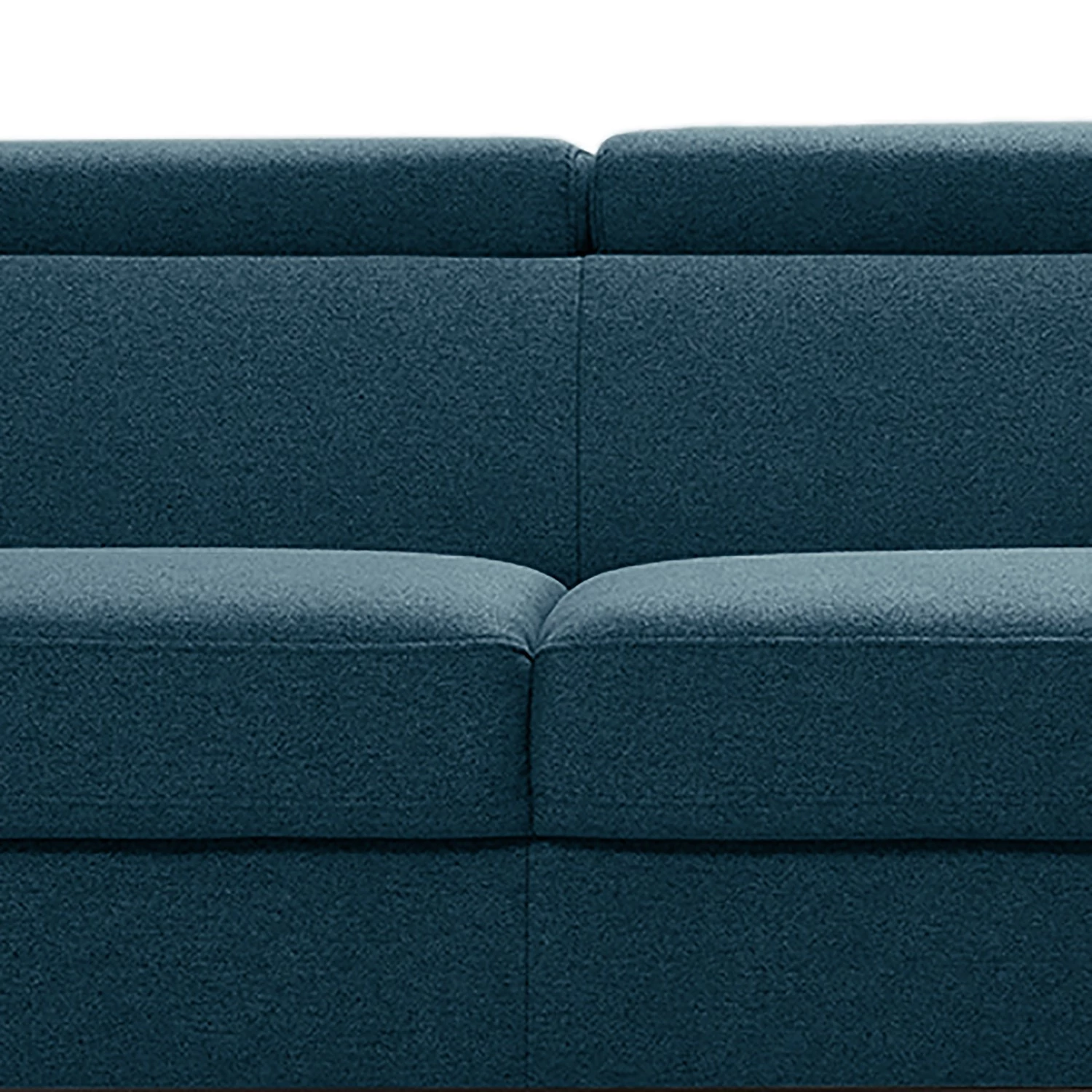 Loftscape Canapé d’angle Cadima II - Tissu - Tissu Cavo: Bleu marine - Méridienne courte à droite (vue de face) - Avec fonction couchage 11 Loftscape Canapé d’angle Cadima II - Tissu - Tissu Cavo: Bleu marine - Méridienne courte à droite (vue de face) - Avec fonction couchage – Image 9