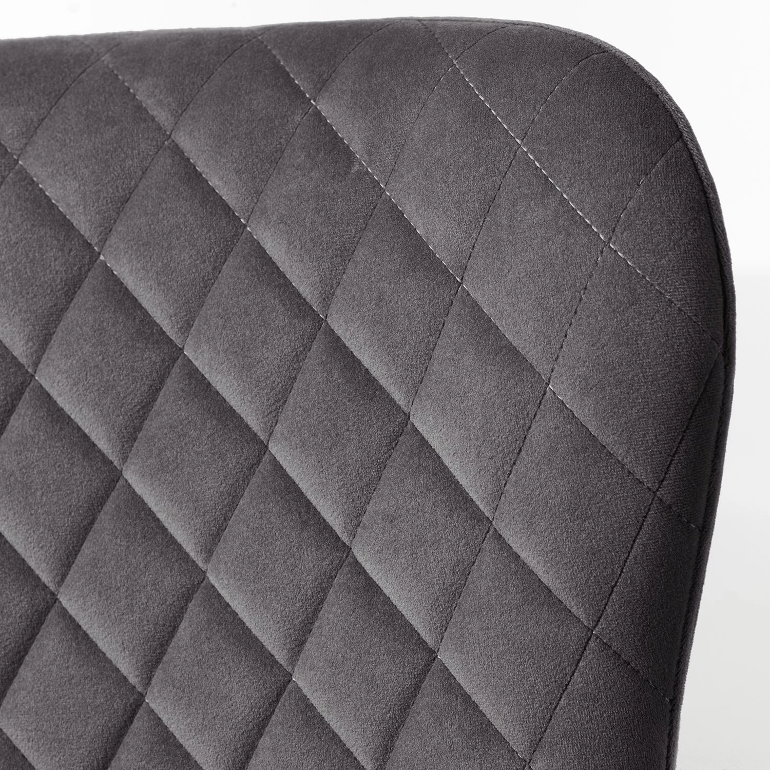 Red Living Fauteuil Albero - Velours - Gris 6 Red Living Fauteuil Albero - Velours - Gris – Image 4