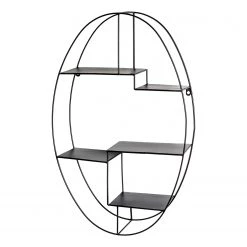 Loftscape Étagère murale Keenan - Métal - Noir