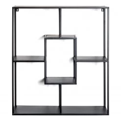 Loftscape Étagère murale Kalba - Métal - Noir -Meubles de salon Soldes 1000267396 210518 16033100021 DETAILS P000000001000267396