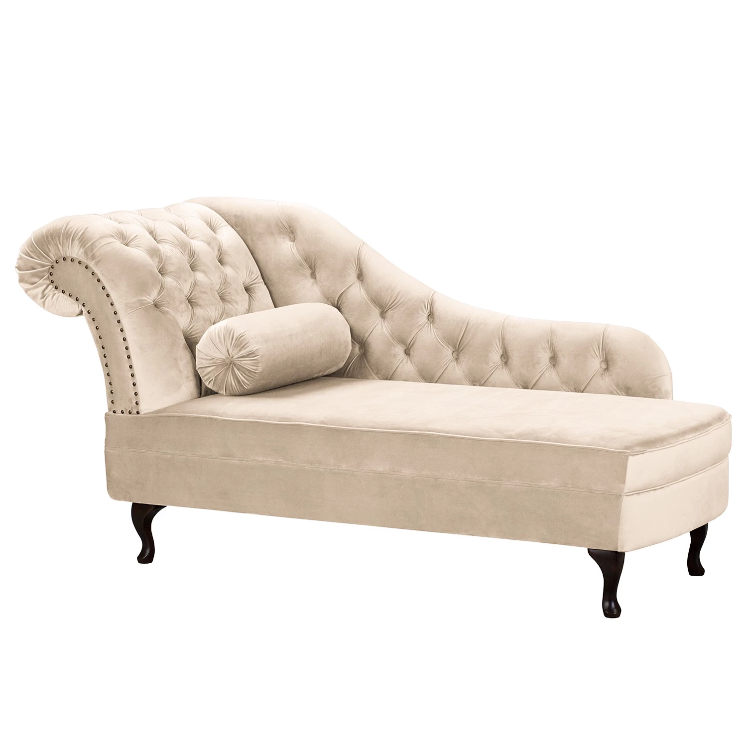 Ridgevalley Méridienne Dale - Velours Ravi: Créme - Accoudoir monté à gauche (vu de face) 3 Ridgevalley Méridienne Dale - Velours Ravi: Créme - Accoudoir monté à gauche (vu de face)