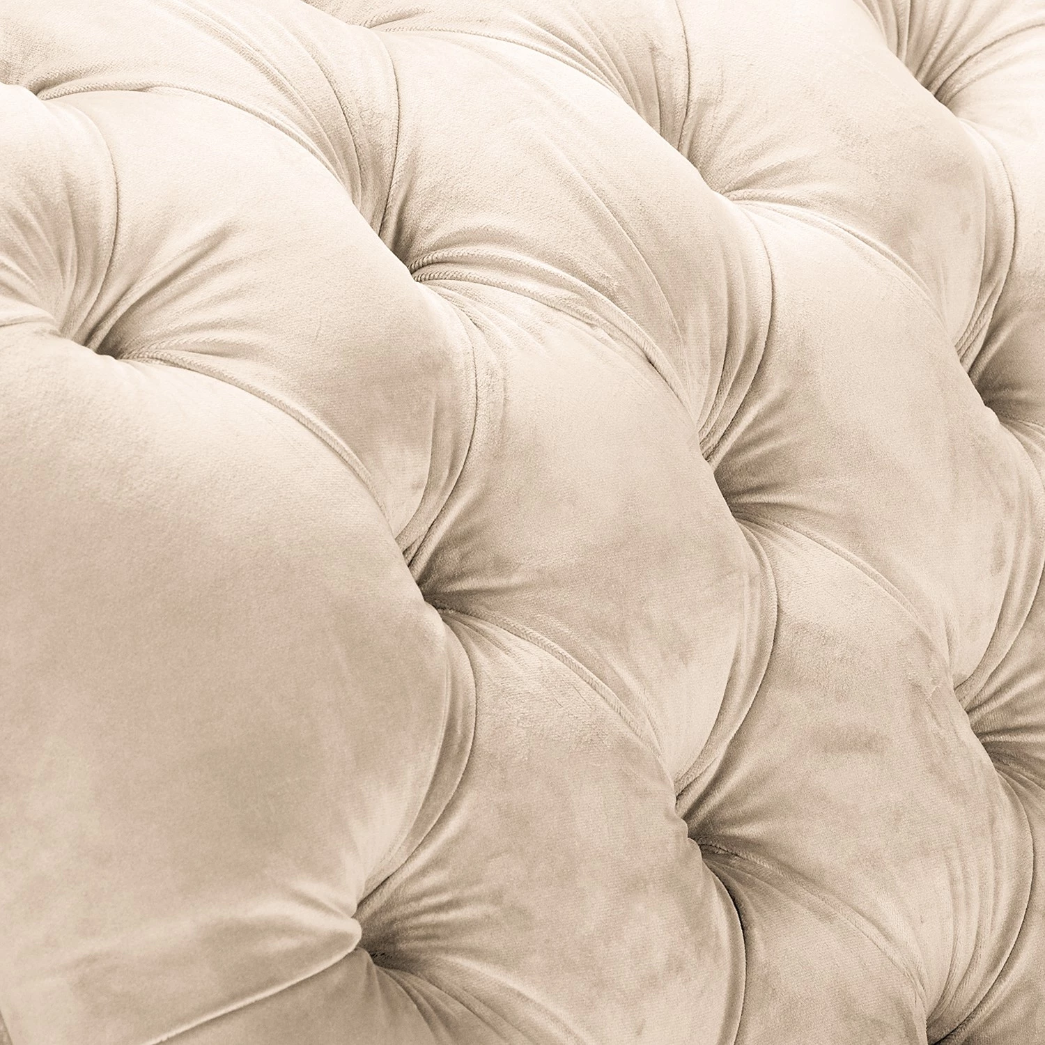 Ridgevalley Méridienne Dale - Velours Ravi: Créme - Accoudoir monté à gauche (vu de face) 15 Ridgevalley Méridienne Dale - Velours Ravi: Créme - Accoudoir monté à gauche (vu de face) – Image 13