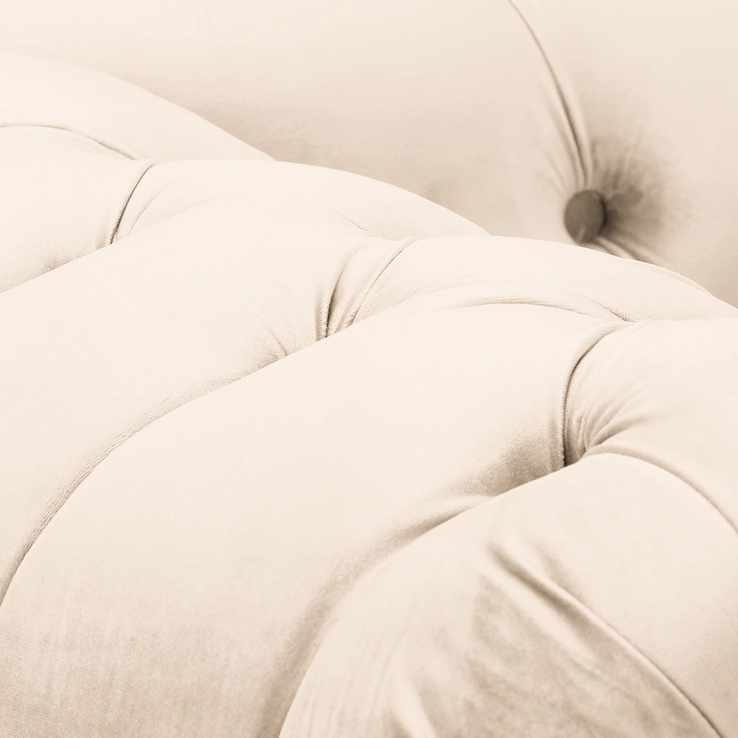 Ridgevalley Méridienne Dale - Velours Ravi: Créme - Accoudoir monté à gauche (vu de face) 18 Ridgevalley Méridienne Dale - Velours Ravi: Créme - Accoudoir monté à gauche (vu de face) – Image 16