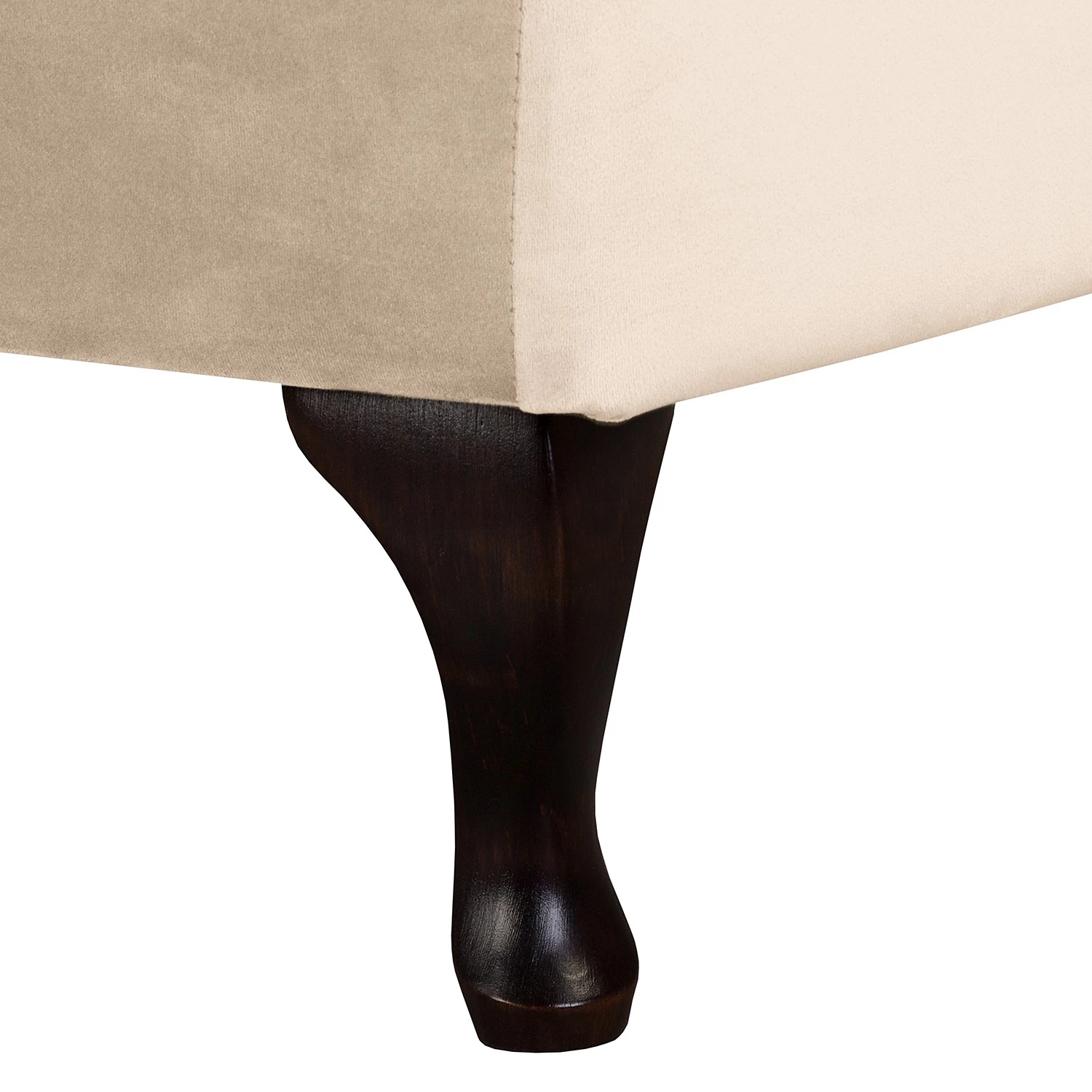 Ridgevalley Méridienne Dale - Velours Ravi: Créme - Accoudoir monté à gauche (vu de face) 19 Ridgevalley Méridienne Dale - Velours Ravi: Créme - Accoudoir monté à gauche (vu de face) – Image 17