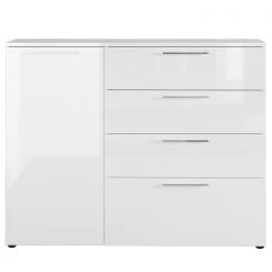 Germania Buffet Sunnyvale - Blanc brillant - Largeur : 135 cm -Meubles de salon Soldes 1000270203 210526 06261200031 DETAILS P000000001000270203