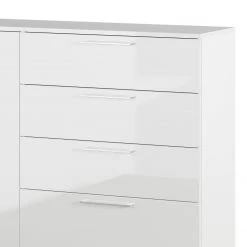 Germania Buffet Sunnyvale - Blanc brillant - Largeur : 135 cm -Meubles de salon Soldes 1000270203 210526 06261300032 DETAILS P000000001000270203
