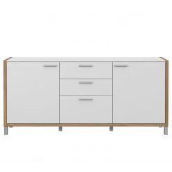 Norrwood Buffet Boyd I - Blanc / Imitation chêne -Meubles de salon Soldes 1000270252 210609 06160300253 DETAILS P000000001000270252
