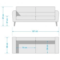 Norrwood Canapé Lucinda I (2-3 places) - Tissu - Tissu Hanabi: Jaune - Beige 17 Norrwood Canapé Lucinda I (2-3 places) - Tissu - Tissu Hanabi: Jaune - Beige -Meubles de salon Soldes 1000270282 210611 10093100306 SKETCH DETAILS P000000001000270282 sketch